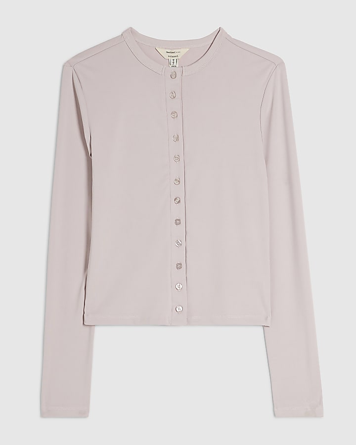 Pink Soft Touch Long Sleeve Top