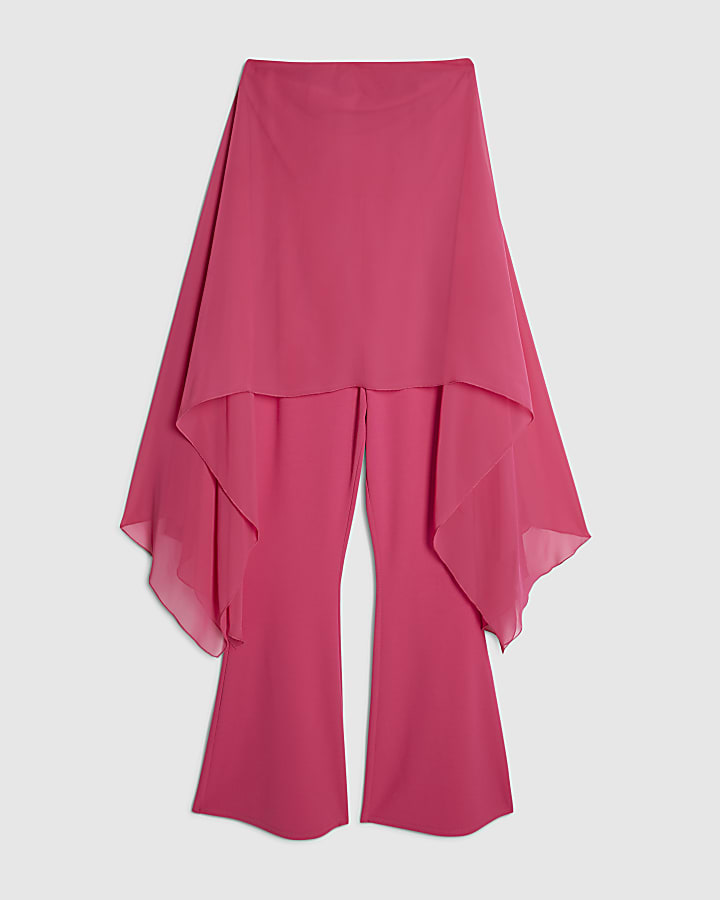Pink Bandeau Jumpsuit
