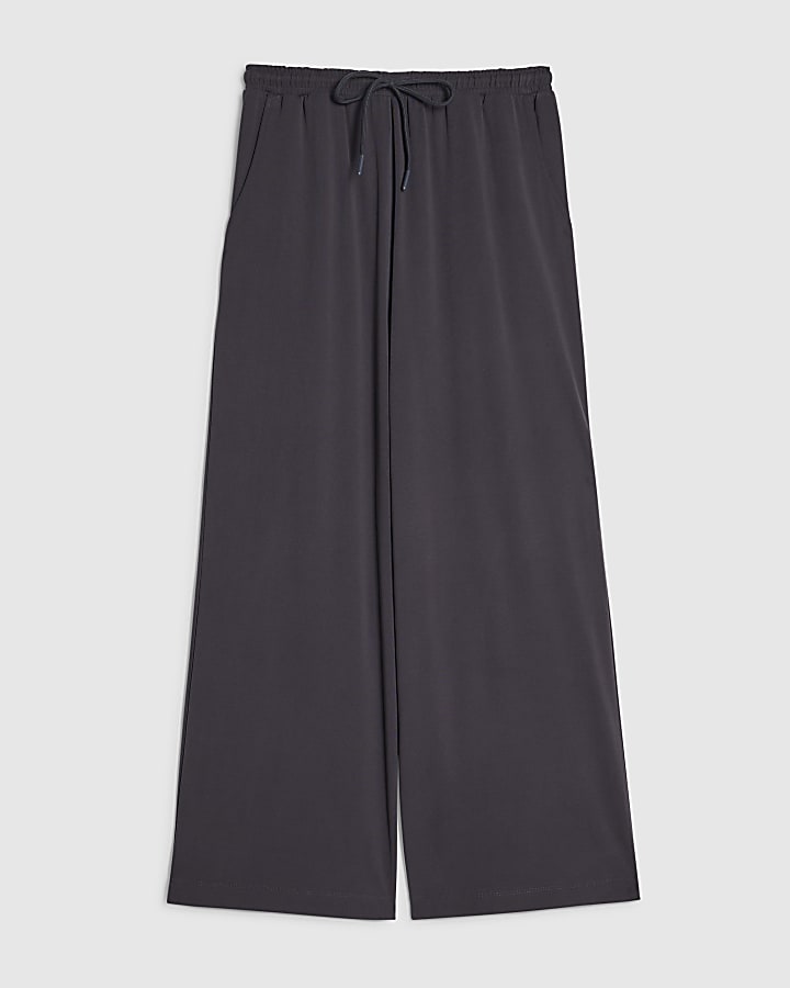 Grey Petite Soft Touch Trouser