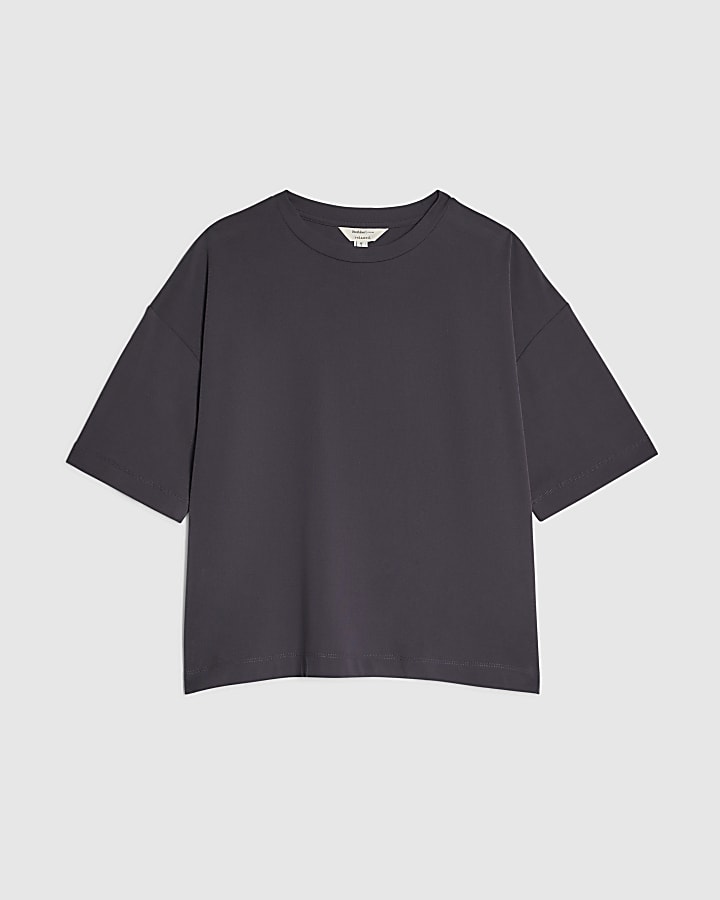Petite Grey Soft Touch T-shirt