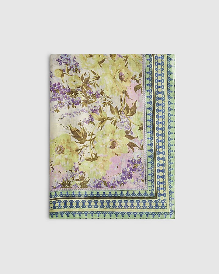 Multi Colour Floral Printed Scarf