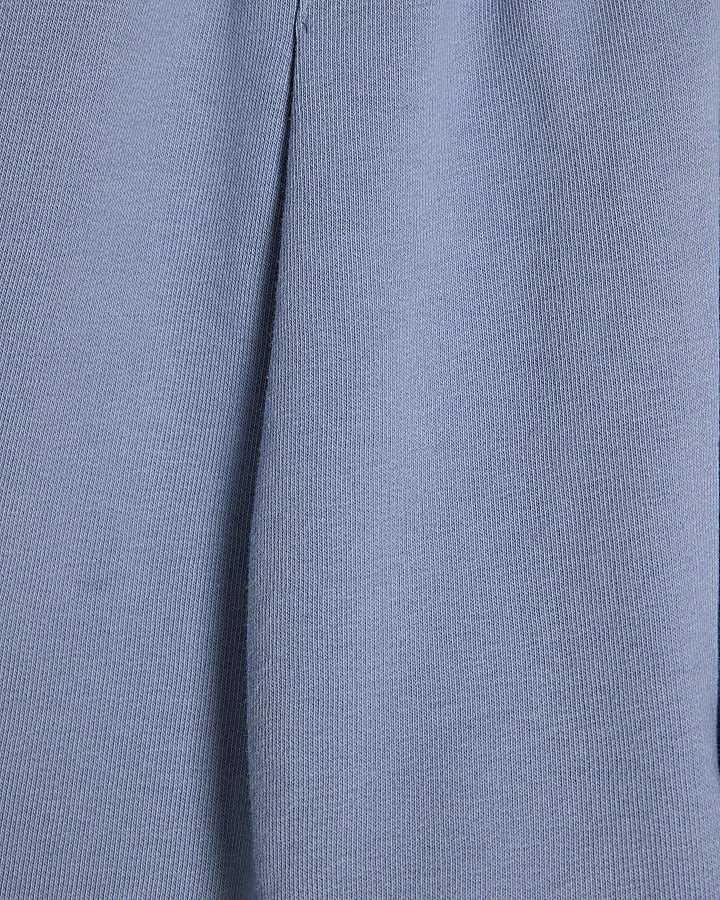 Blue Sweat Shorts