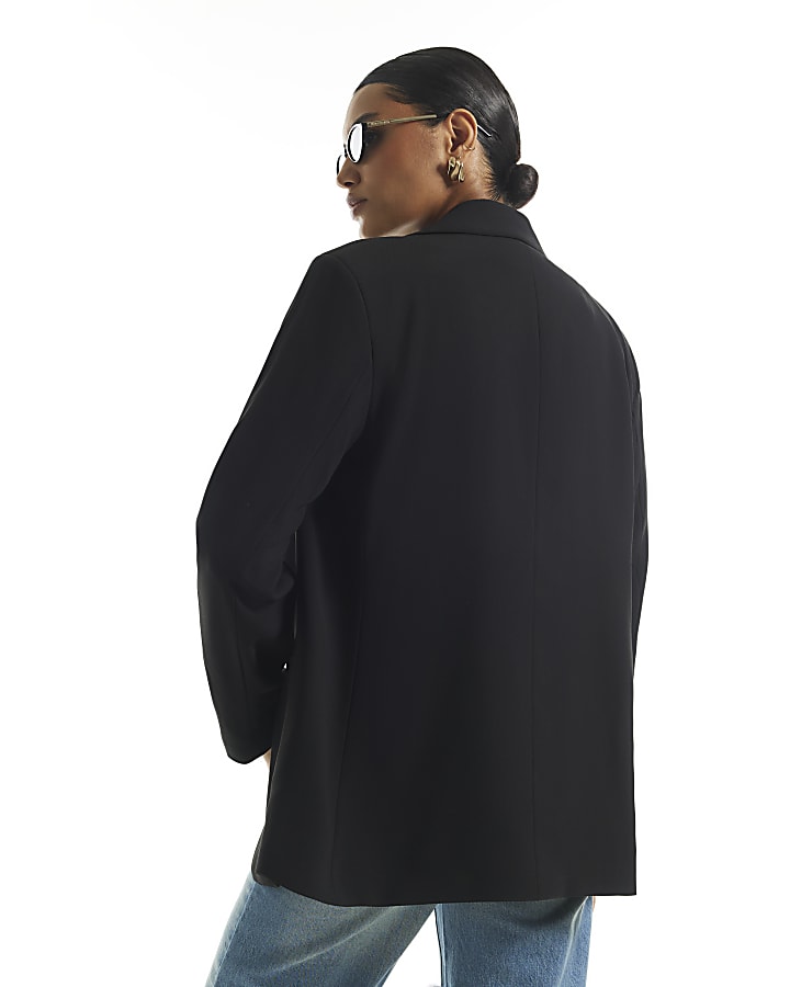 Black Crepe Blazer