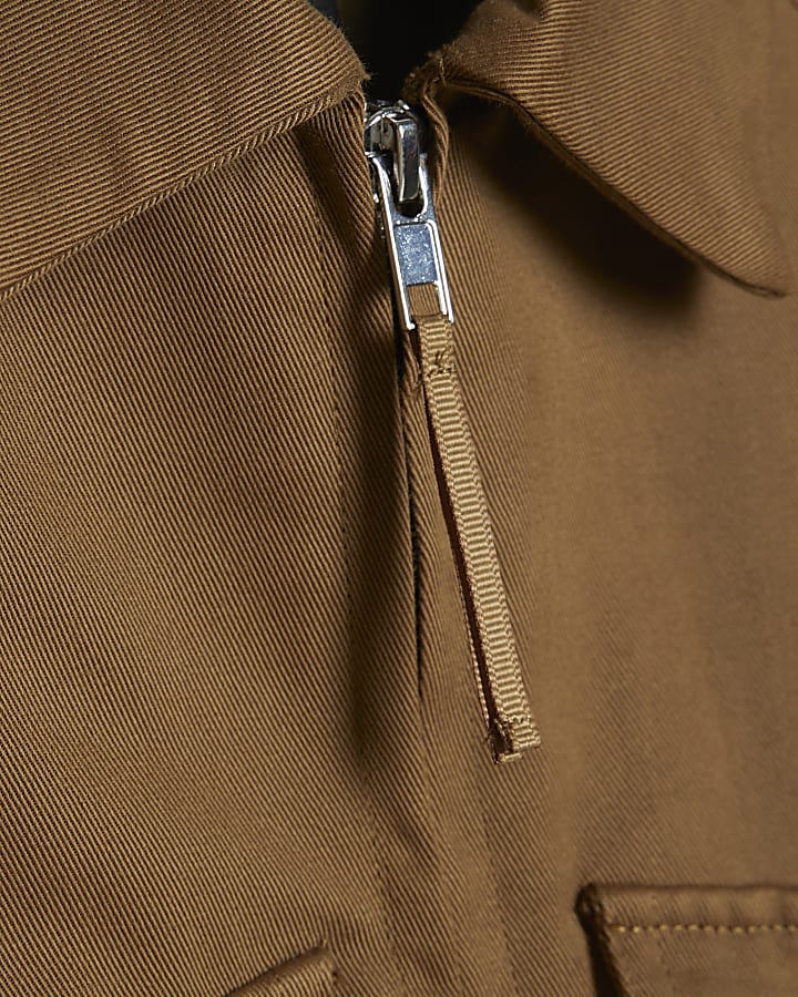 Green Utility Bomber Jacket