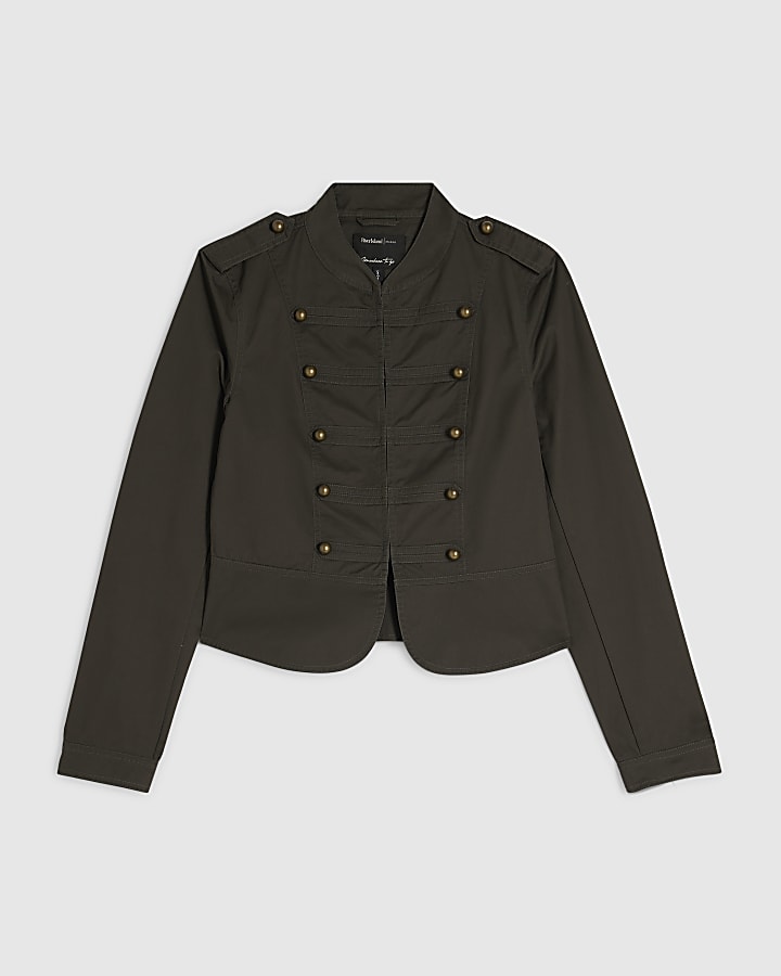 Khaki Casual Drummer Jacket