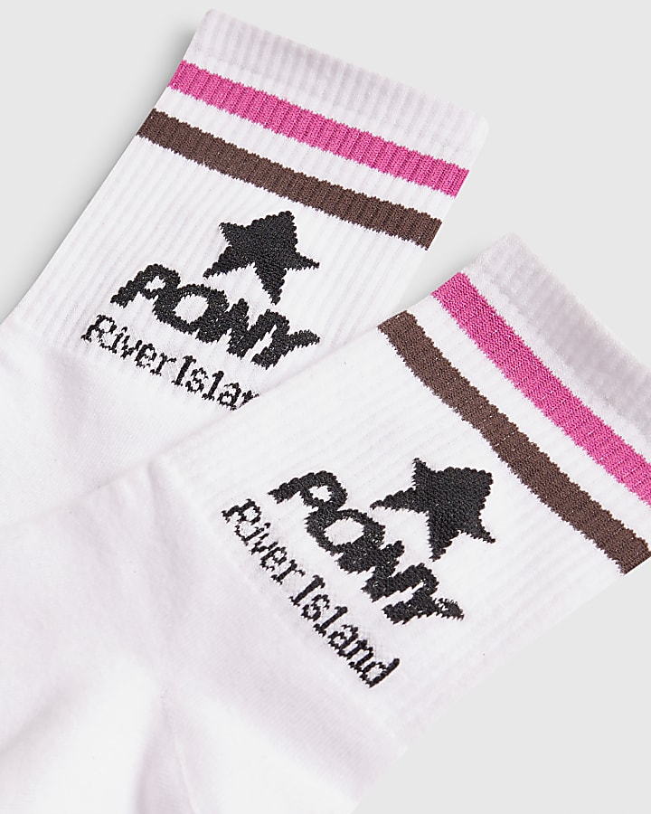 Pink Pony Collab Socks