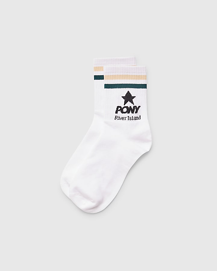 Yellow Pony Collab Socks