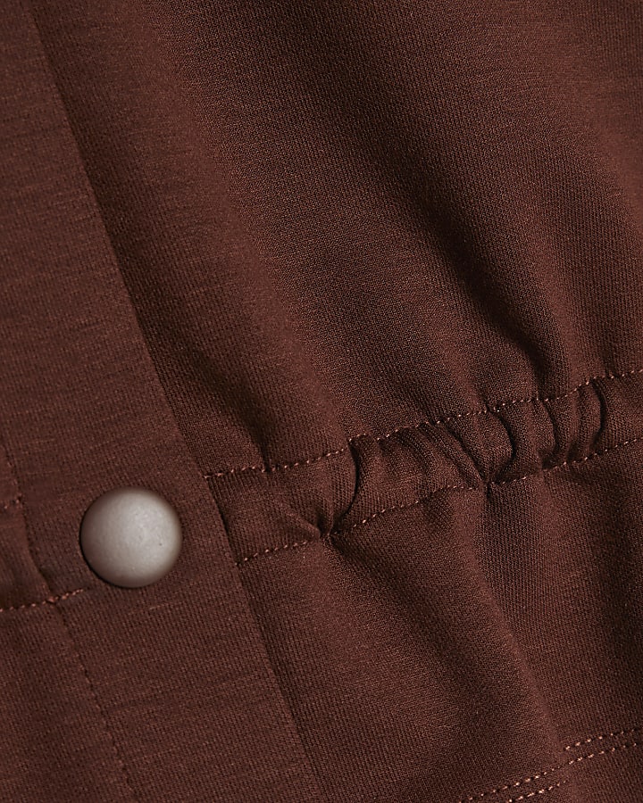 Brown Premium Short Sleeve Polo Shirt