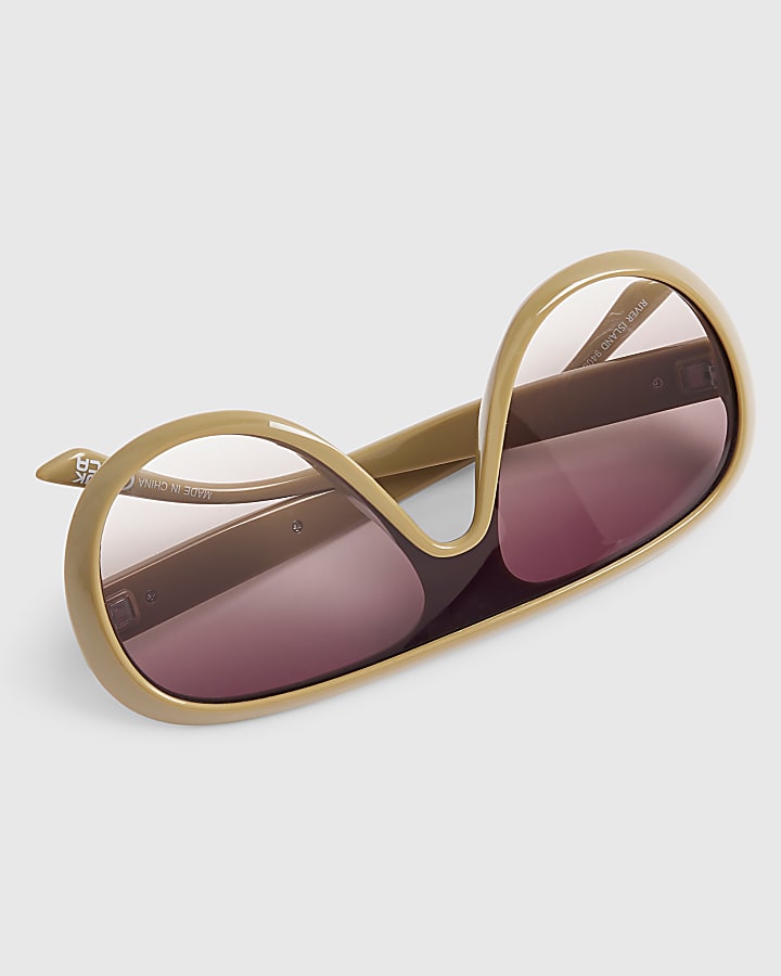 Green Oversized Sunglasses