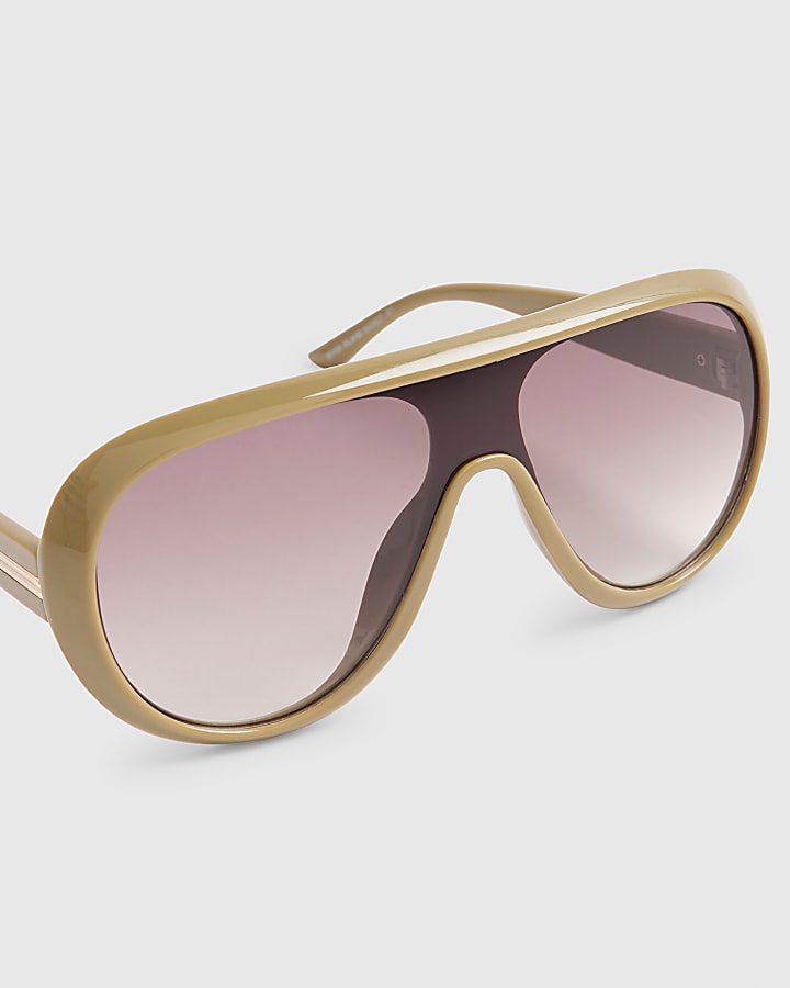 Green Oversized Sunglasses