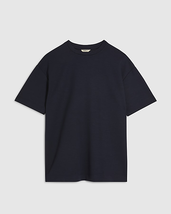 Navy Premium Oversized T-Shirt
