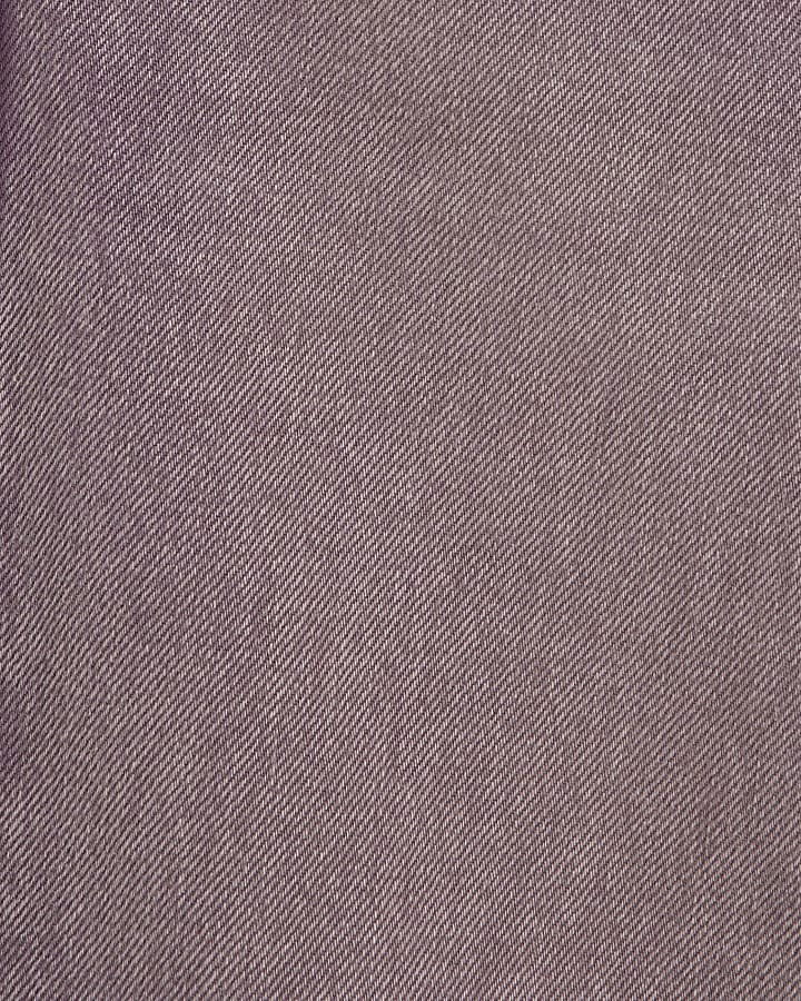 Purple Relaxed Straight Leg Jeans