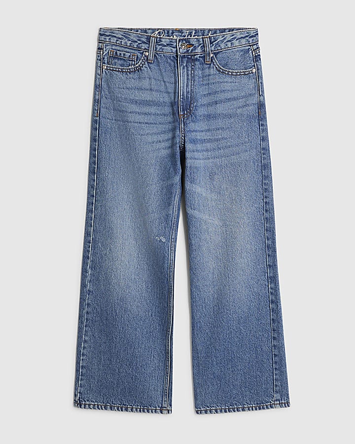 Petite Relaxed Straight Leg Jeans