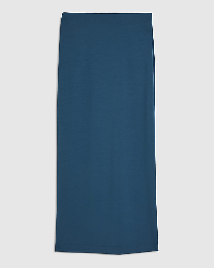 Blue Premium Maxi Skirt