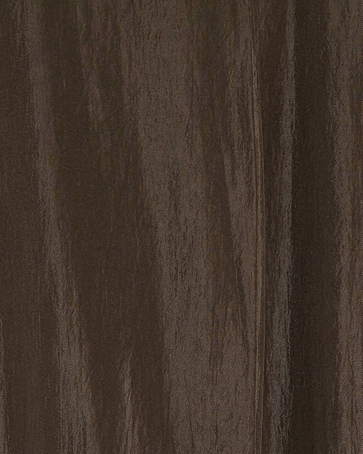 Brown RI Studio Drapey Barrel Trousers