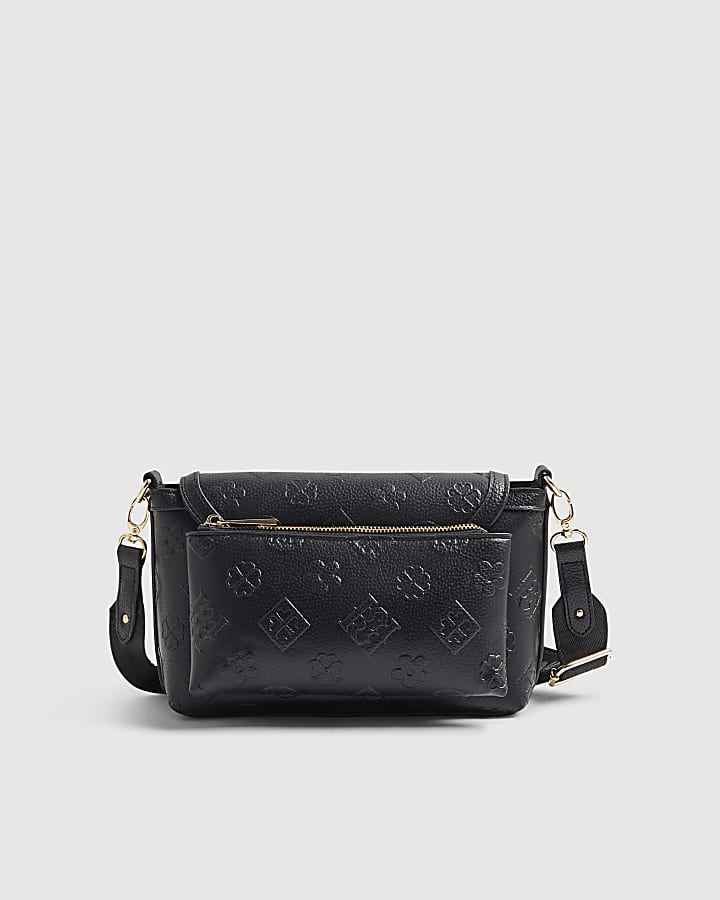 Black Monogram Triple Compartment Bag