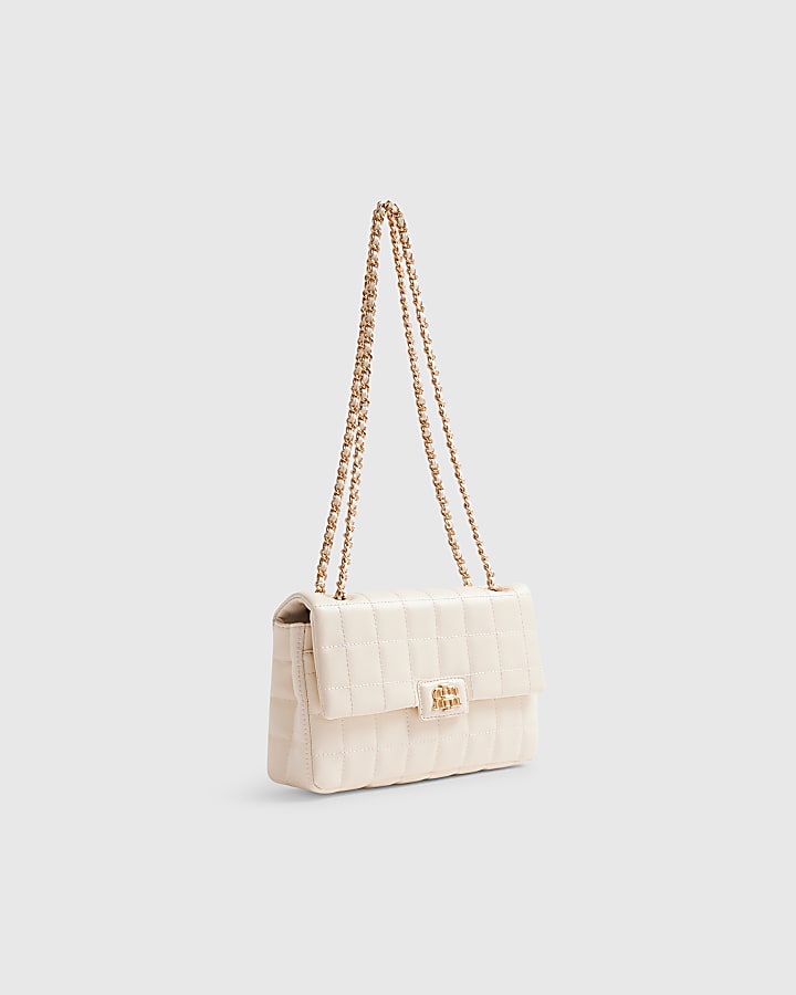 Cream RIR Quilted Shoulder