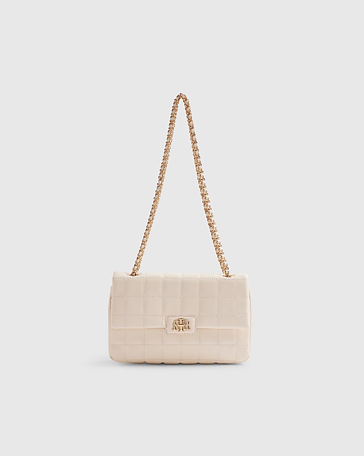 Cream RIR Quilted Shoulder