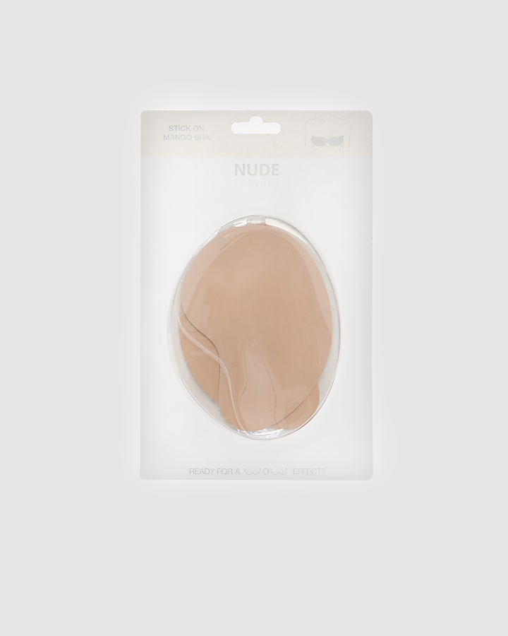 Beige Stick On Mango Bra