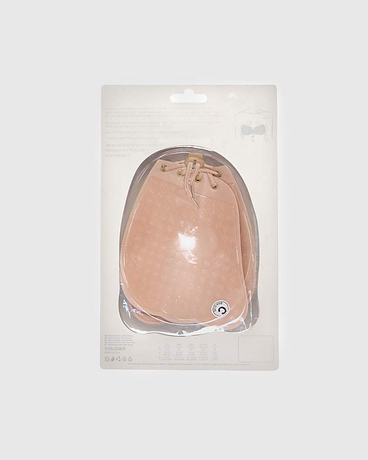 Beige Stick On Push Up Bra