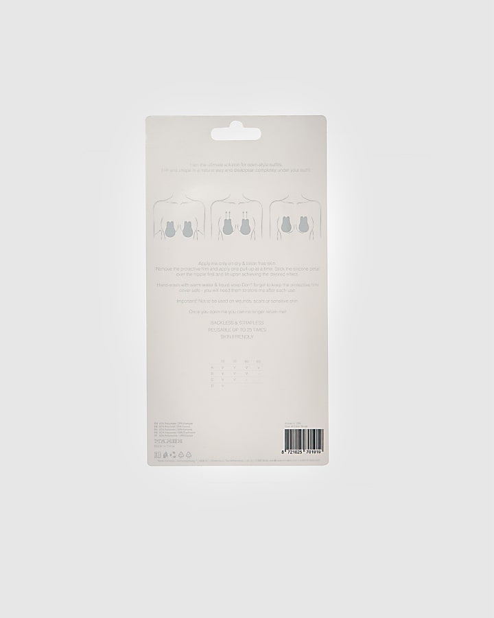 Beige Stick On Strapless Rabbit bra