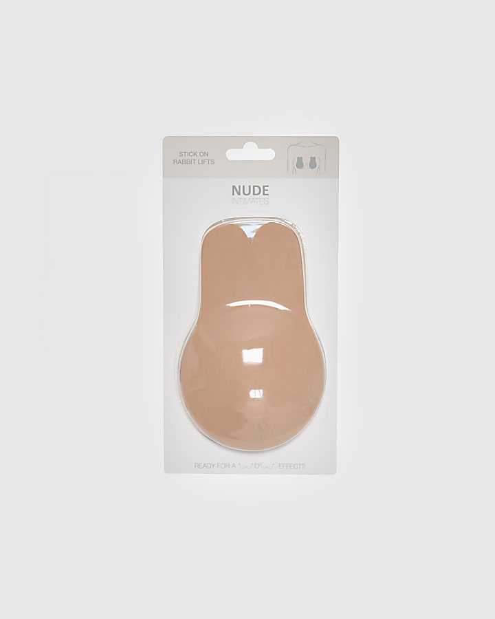 Beige Stick On Strapless Rabbit bra