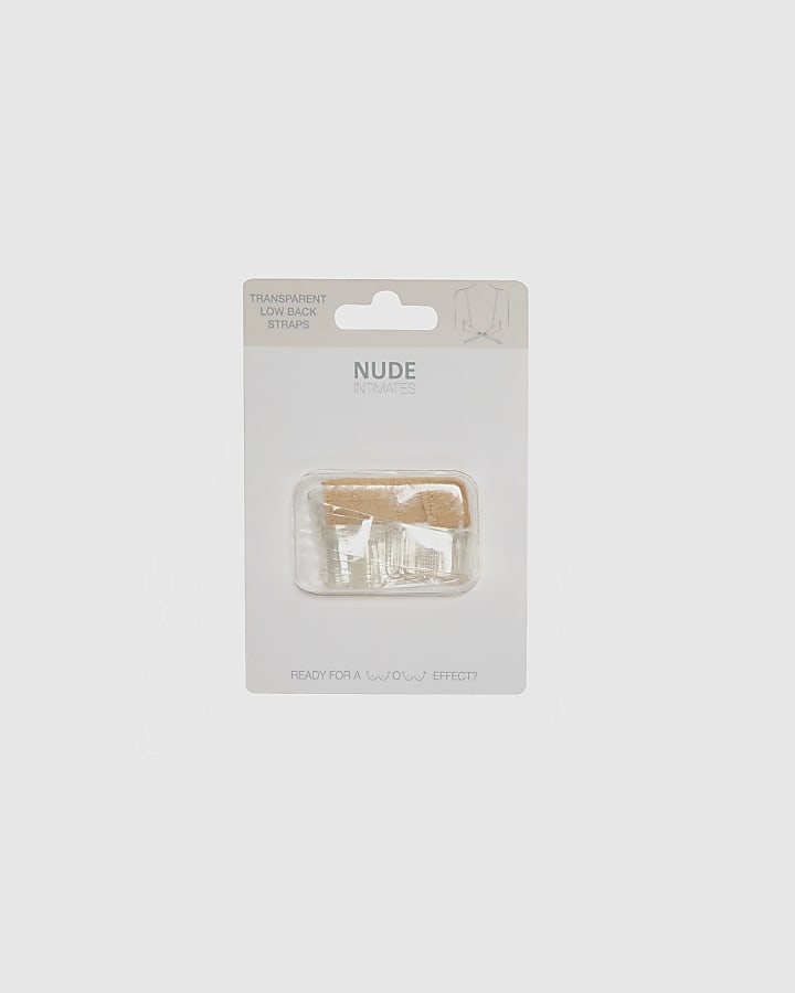 No Colour Transparent Low Back Straps