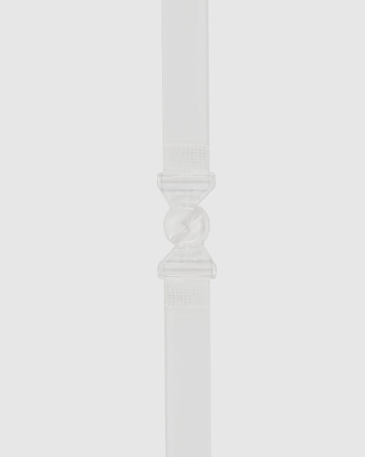 No Colour Transparent Low Back Straps