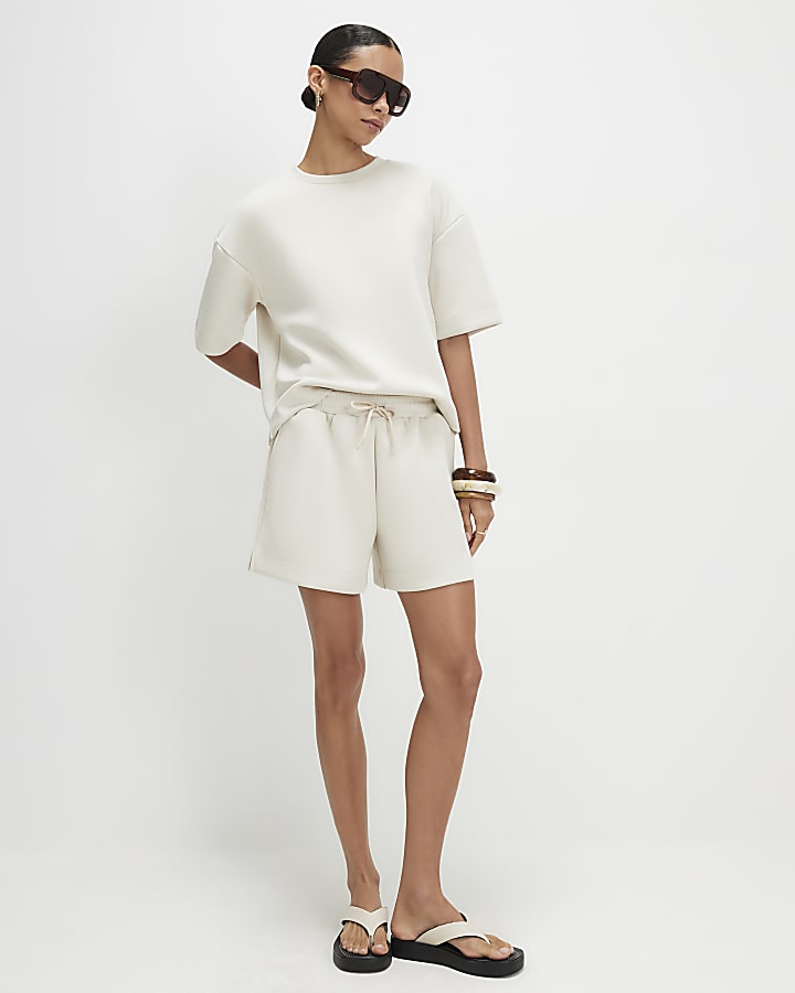 Cream Premium Shorts