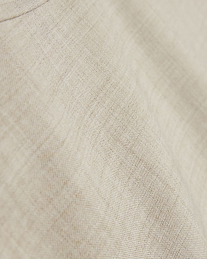 Beige Wrap Skort