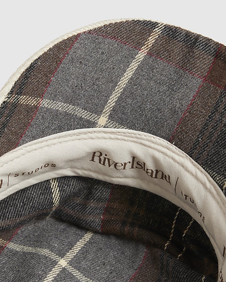 Cream Corduroy Baker Boy Hat