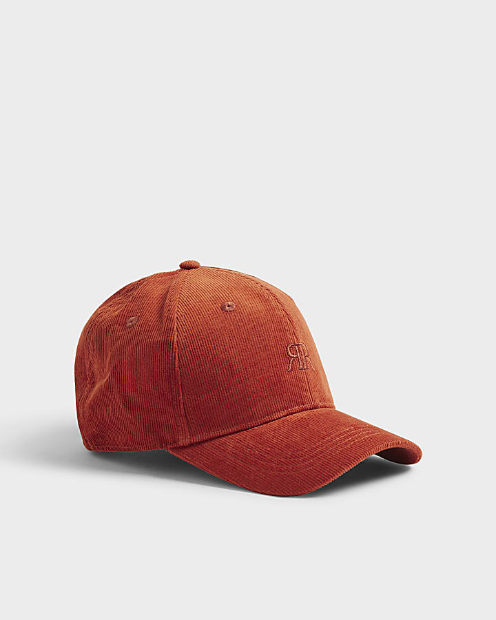 Orange Corduroy RI Cap