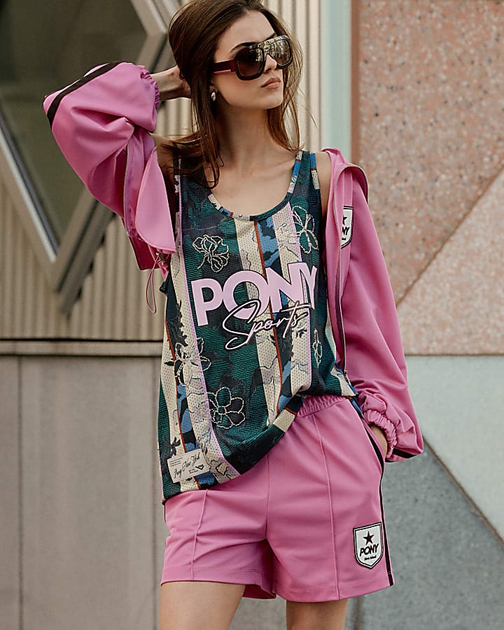 Pink Pony Tricot Shorts
