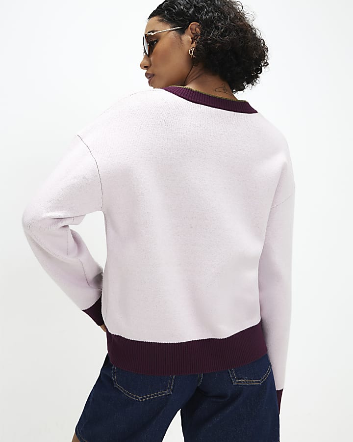 Pink Novelty Vegetable Cardigan