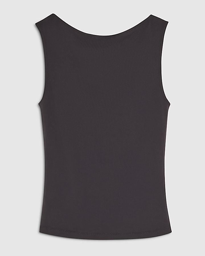 Grey Soft Touch Tank Top