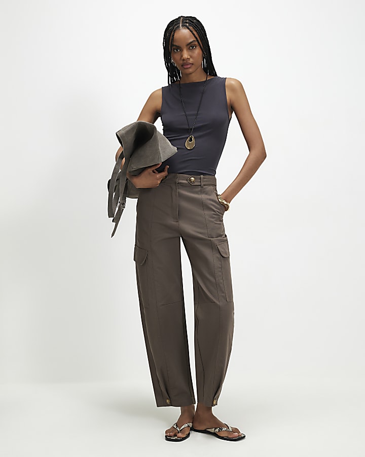 Grey Soft Touch Tank Top