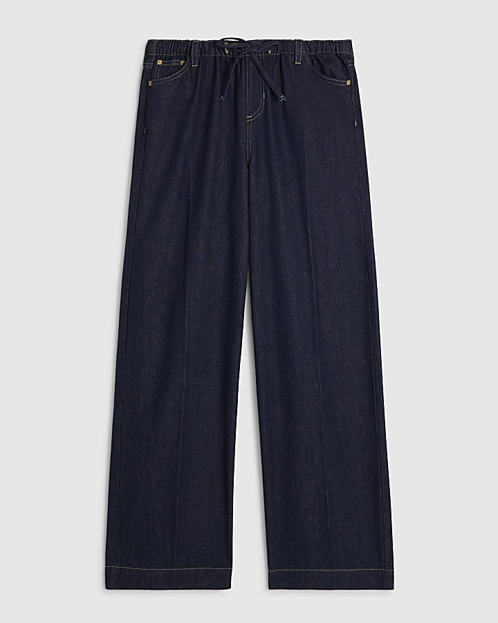 Blue Wide Leg PJ Pant Jeans
