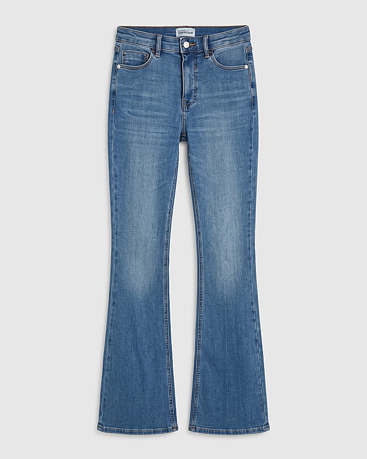 Denim Hi Rise Sculpt Flare Jeans
