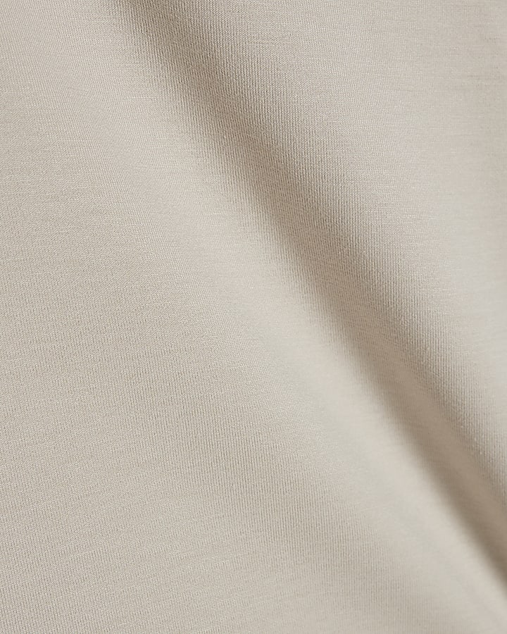 Cream Premium Boxy T-Shirt