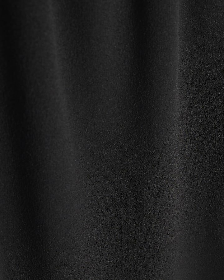 Black Wide Leg Trousers