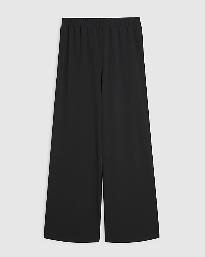 Black Wide Leg Trousers