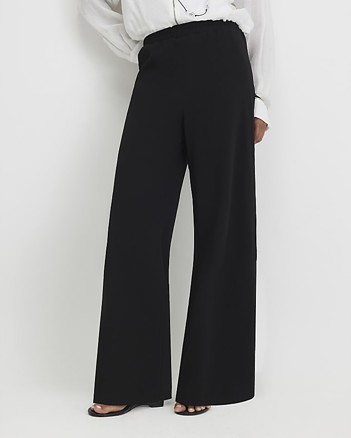 Black Wide Leg Trousers