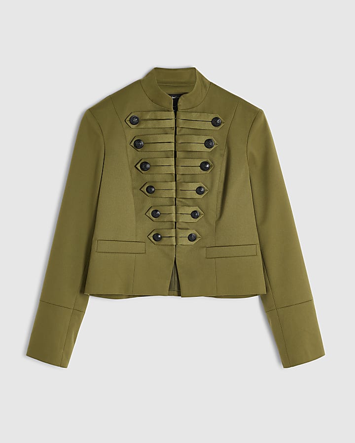 Khaki Military Jacket