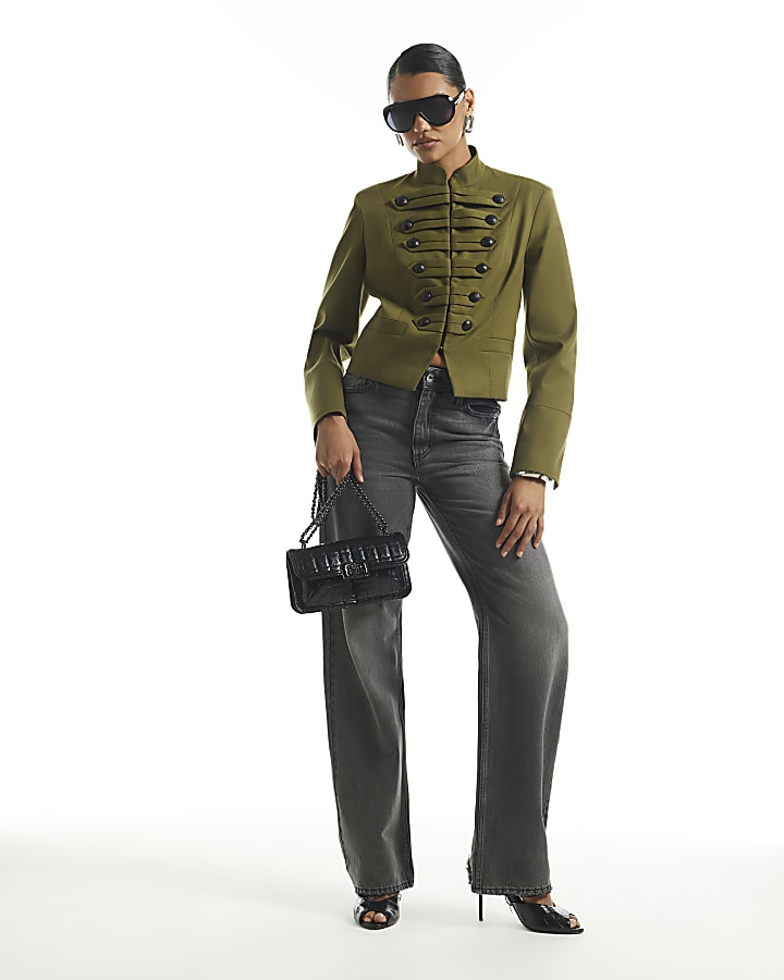 Khaki Military Jacket