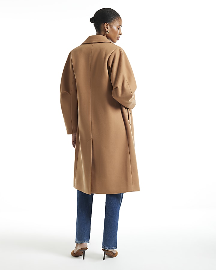 Brown Longline Coat