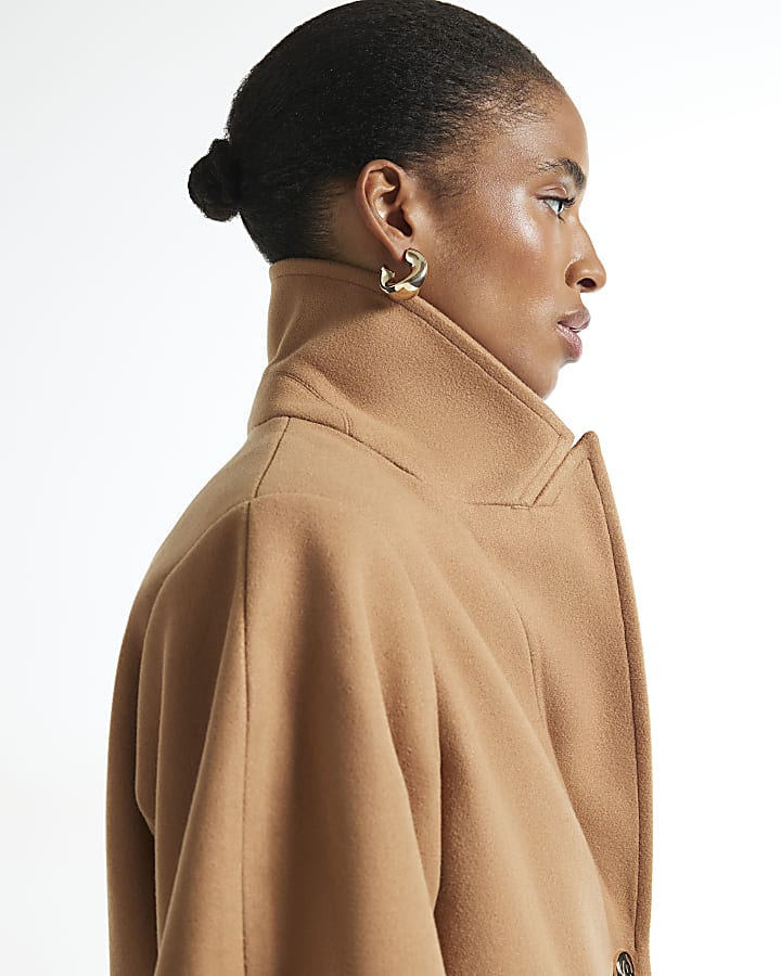 Brown Longline Coat