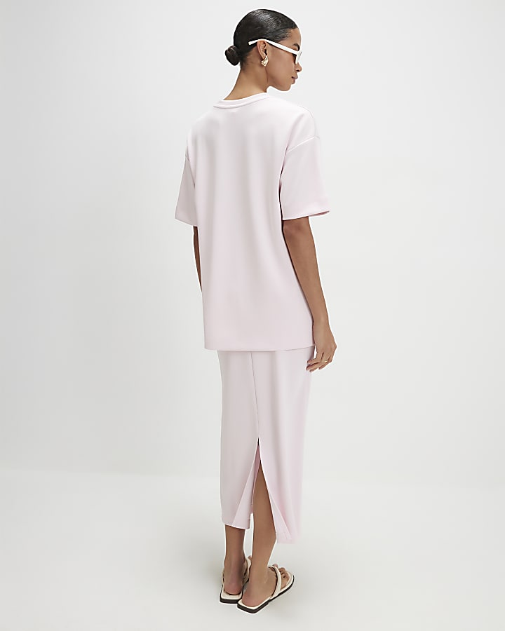 Pink Premium Maxi Skirt