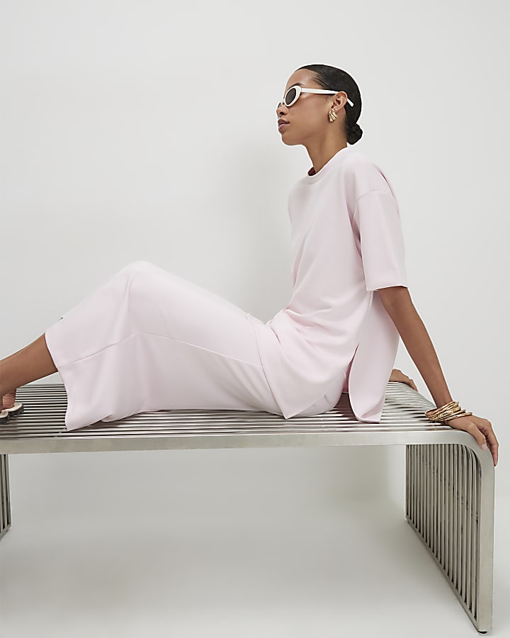 Pink Premium Maxi Skirt