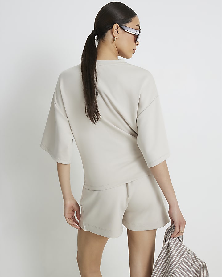 Beige Premium Shorts