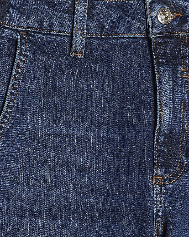 Blue 2 Tone Cigarette Jeans